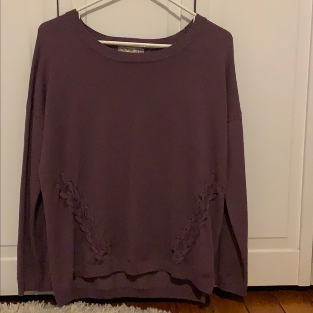 Purple sweater